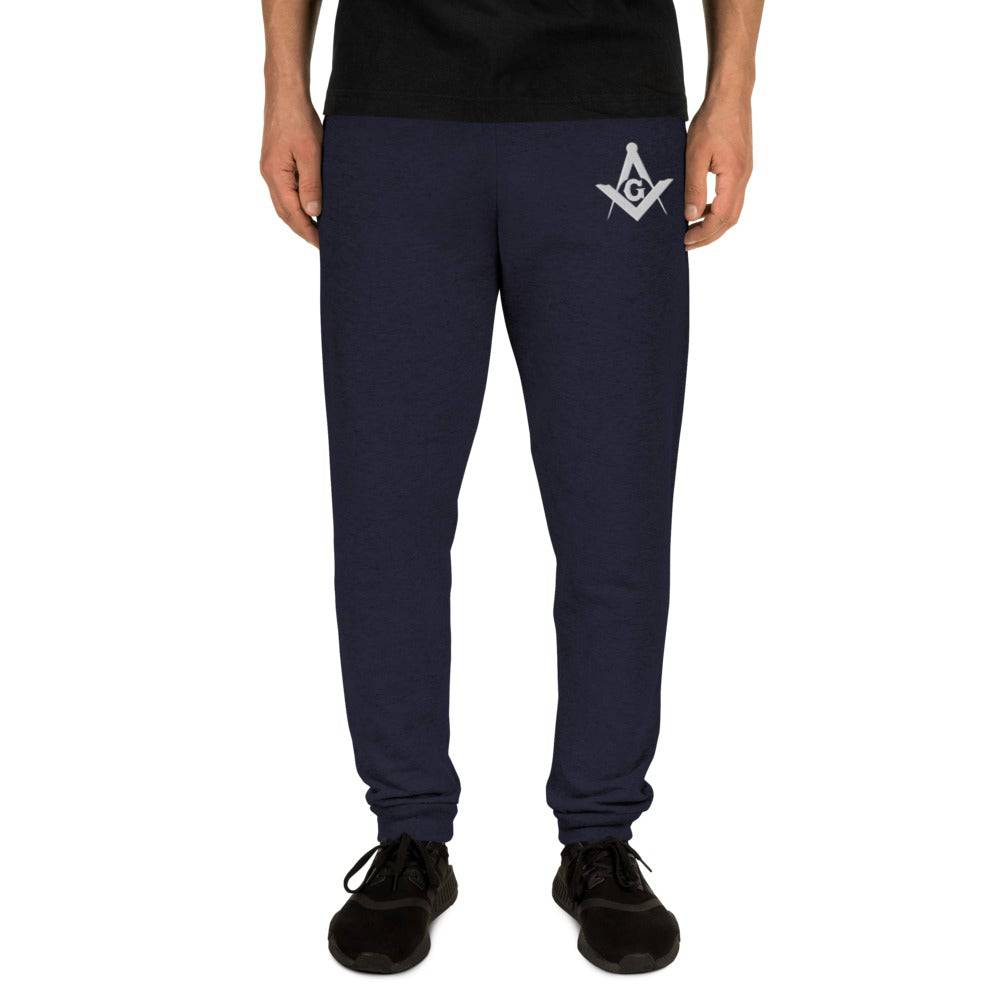 Master Mason Blue Lodge Jogger - Square and Compass G Embroidery