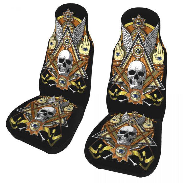 Widows Sons Car Seat Cover - 2 Pieces - Bricks Masons