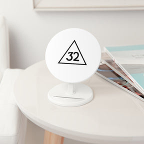 32nd Degree Scottish Rite Wireless Charger - White - Bricks Masons