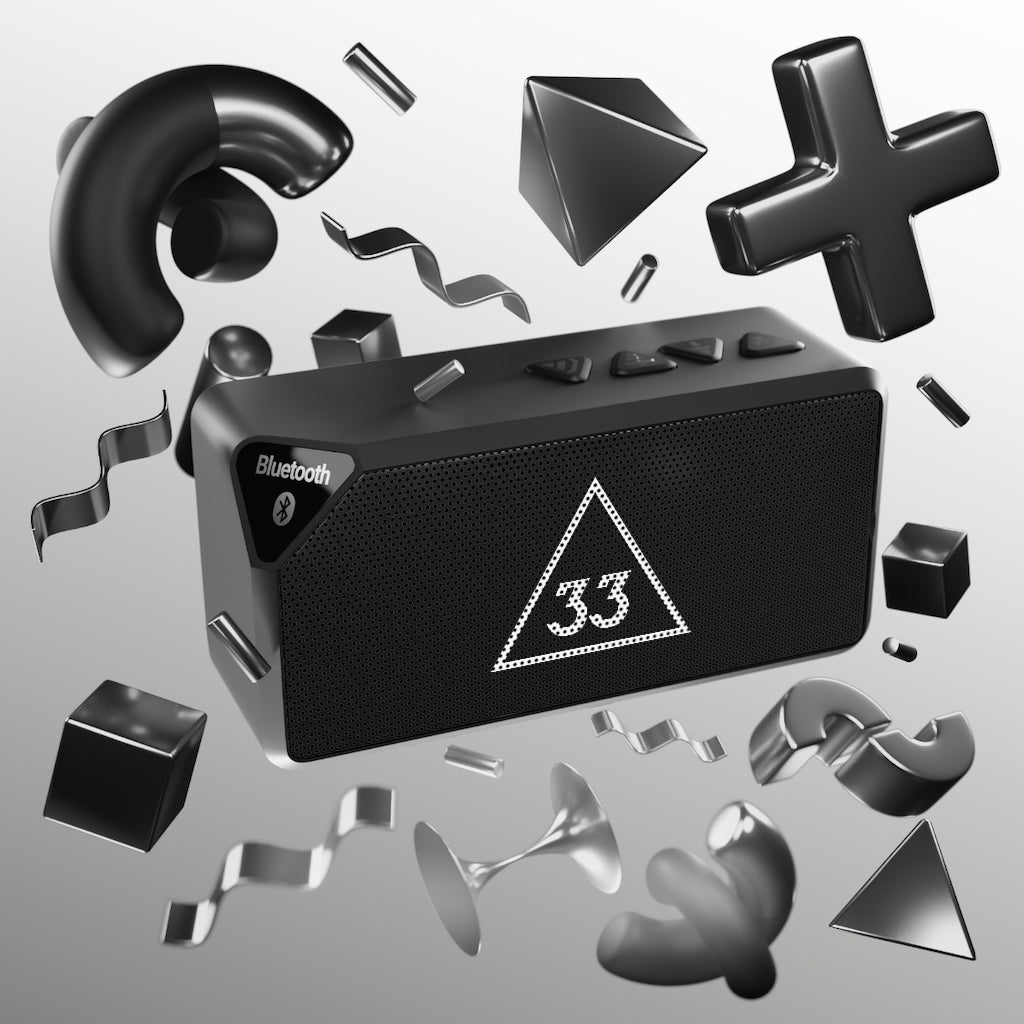 33rd Degree Scottish Rite Speaker - Black - Bricks Masons