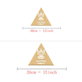 33rd Degree Scottish Rite Wall Monograms - Wings Up Various Sizes - Bricks Masons