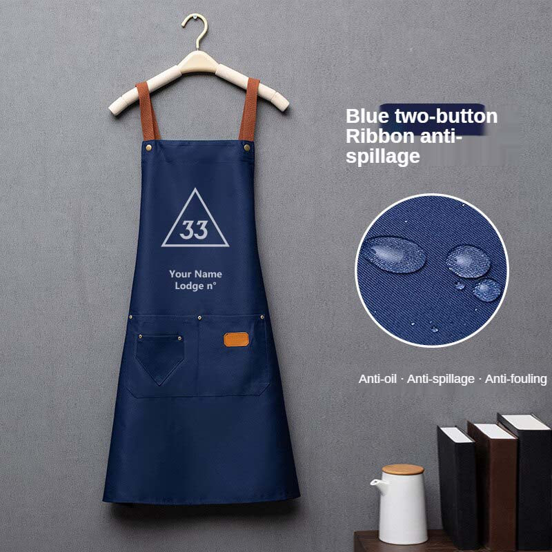 33rd Degree Scottish Rite Work Apron - Various Colors - Bricks Masons