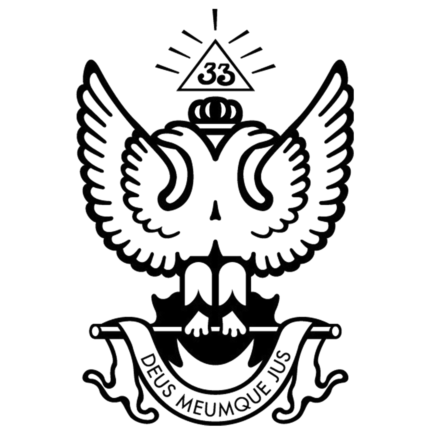 33rd Degree Scottish Rite Journal - Wings Up Leather - Bricks Masons