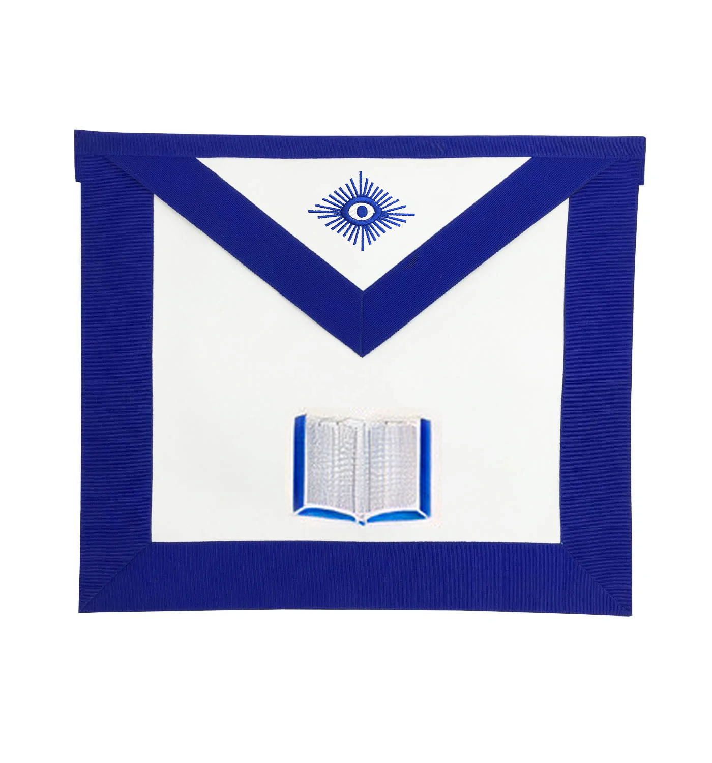 Chaplain Blue Lodge Officer Apron - Royal Blue - Bricks Masons