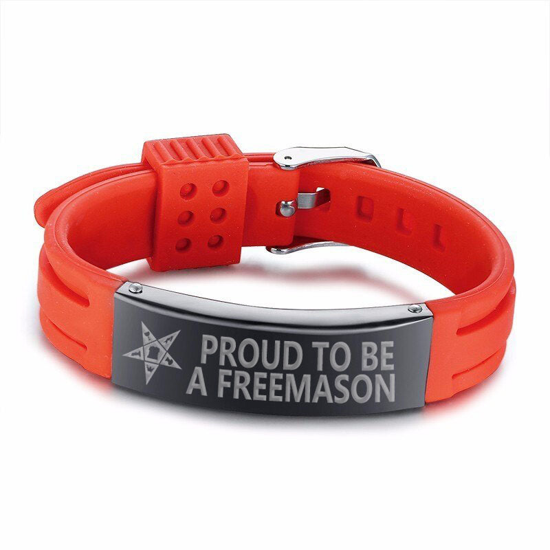 OES Bracelet - Silicone - Bricks Masons