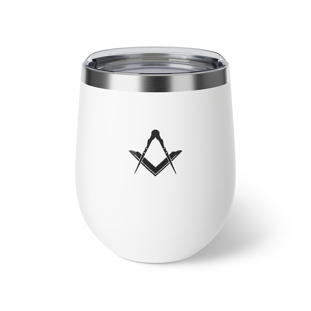 Master Mason Blue Lodge Vacuum Cup - Various Colors Square & Compass - Bricks Masons