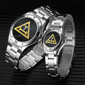 Royal Arch Chapter Wristwatch - Stainless Steel - Bricks Masons