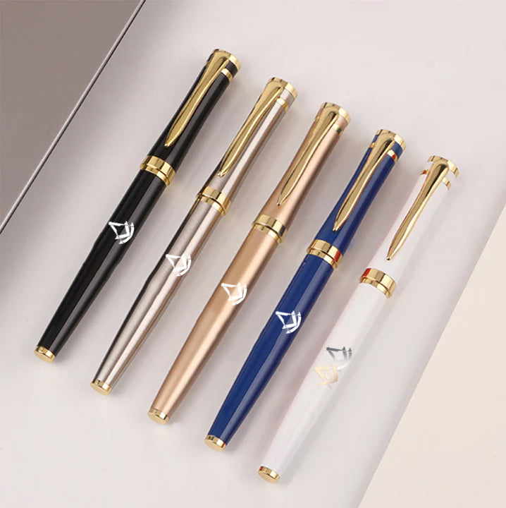 Past Master Blue Lodge Pen - Multiple Colors - Bricks Masons