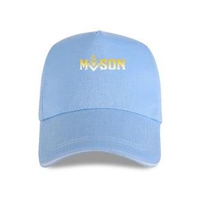 Master Mason Blue Lodge Baseball Cap - Square & Compass G Adjustable Multiple Colors - Bricks Masons