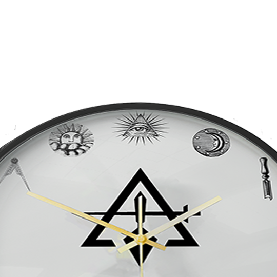 Council Clock - Frame with LED - Bricks Masons