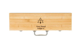 Council Grill Tool - BBQ Set & Bamboo Case - Bricks Masons