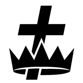 Knights Templar Commandery Ring - Reverse Comfort Fit Tungsten - Bricks Masons