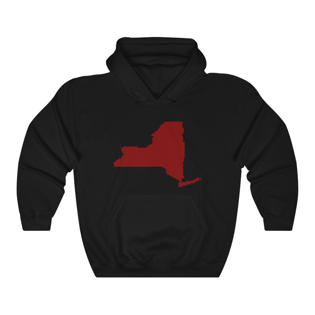 Masonic Hoodie - NEW YORK State - Bricks Masons