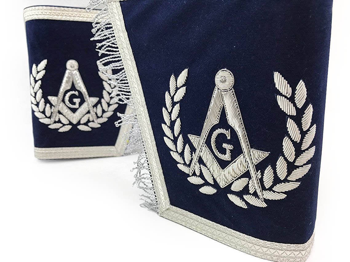 Master Mason Blue Lodge Regalia Set - Navy - Bricks Masons