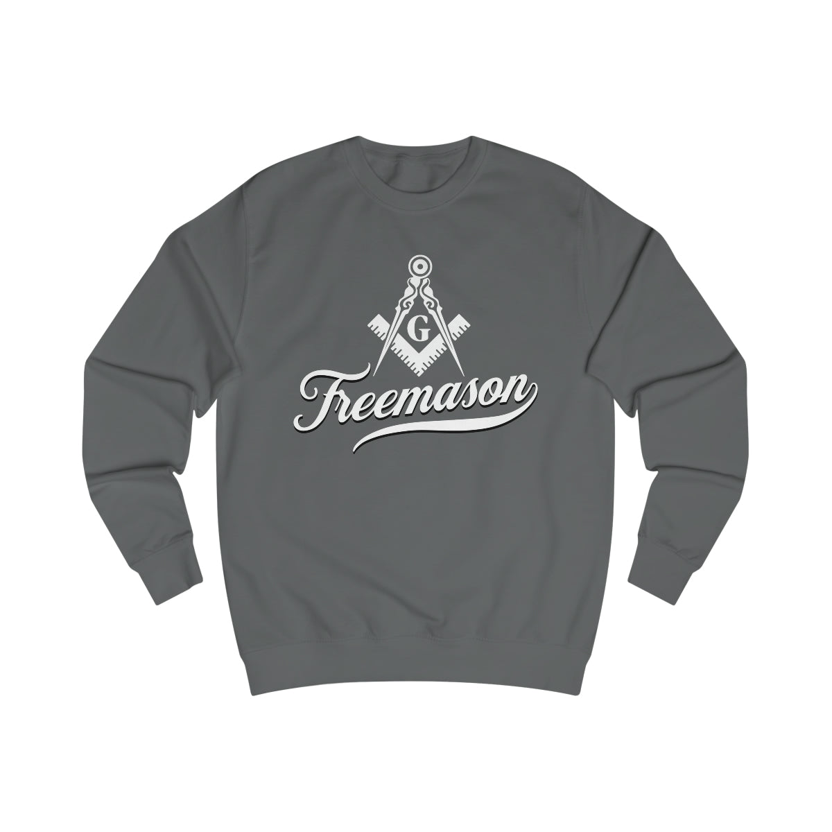 Master Mason Blue Lodge Sweatshirt - Square and Compass G Freemason - Bricks Masons