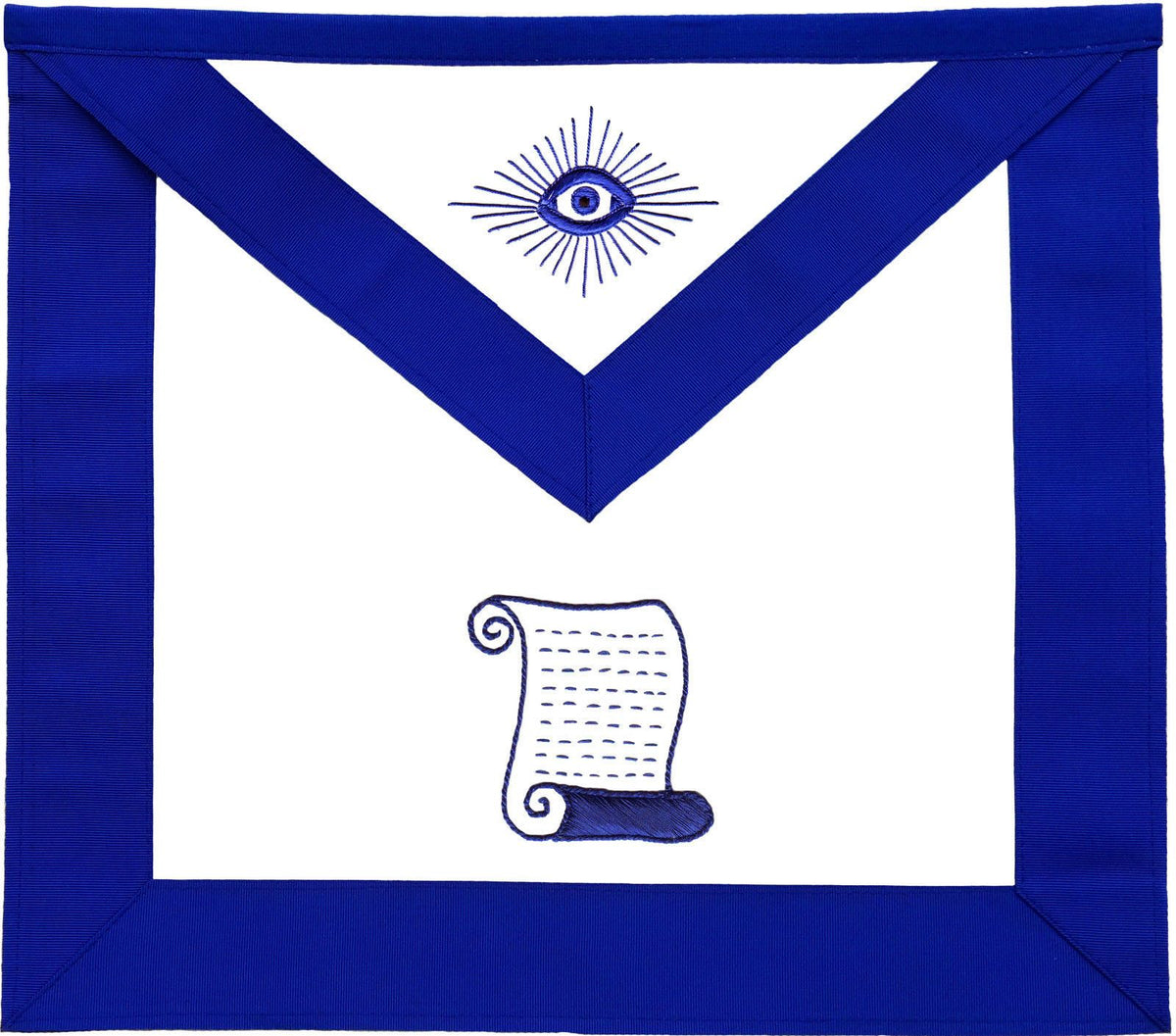 Masonic Blue Lodge Officers Aprons Variations - Bricks Masons