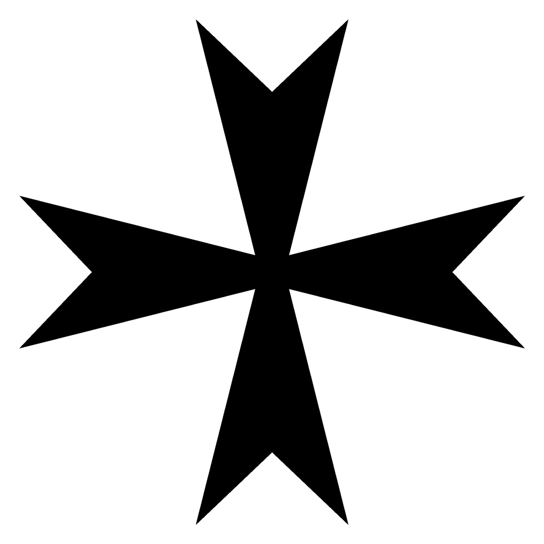 Order Of Malta Commandery Ring - Sterling Silver - Bricks Masons