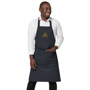 32nd Degree Scottish Rite Kitchen Apron - Various Organic Cotton Colors - Bricks Masons