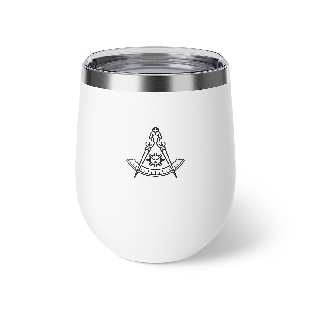 Past Master Blue Lodge California Regulation Vacuum Cup - 12oz Copper - Bricks Masons