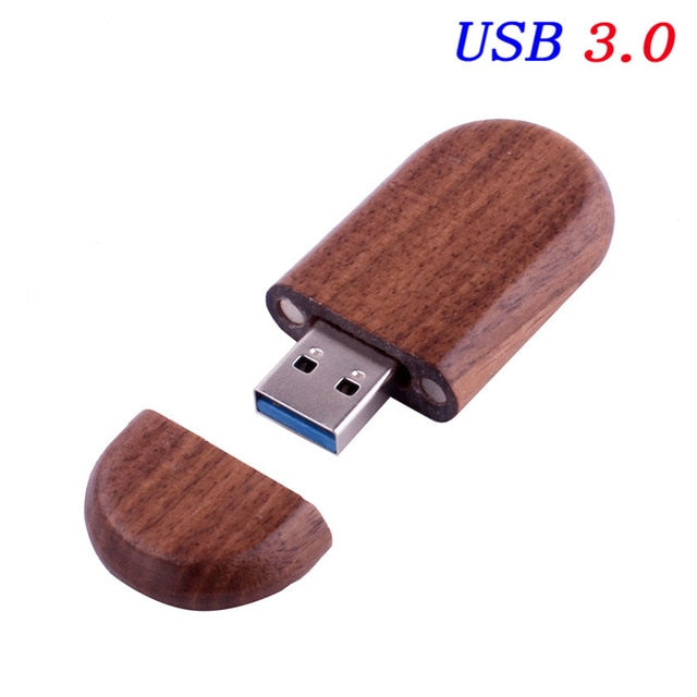 33rd Degree Scottish Rite USB Flash Drives - Wings Down Various Wood Colors - Bricks Masons