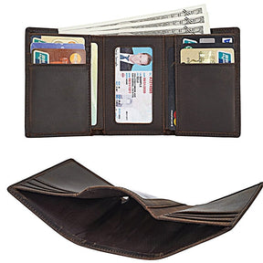 Master Mason Blue Lodge Wallet - Free and Accepted Masons & Card Holders Dark Brown - Bricks Masons