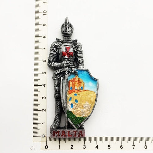 Knights Templar / Order Of Malta / Commandery Refrigerator Magnet - Various Colors - Bricks Masons