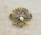 Memphis Misraim French Regulation Lapel Pin - Gold plated - Bricks Masons