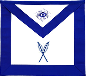 Masonic Blue Lodge Officers Aprons Variations - Bricks Masons