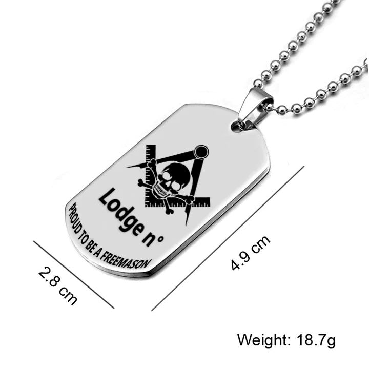 Widows Sons Necklace - (Various Colors) - Bricks Masons