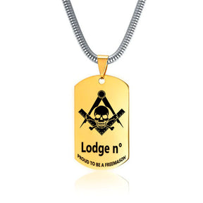 Widows Sons Necklace - (Various Colors) - Bricks Masons